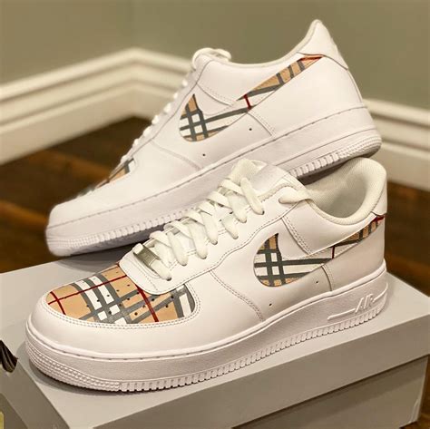 burberry military|burberry af1 custom.